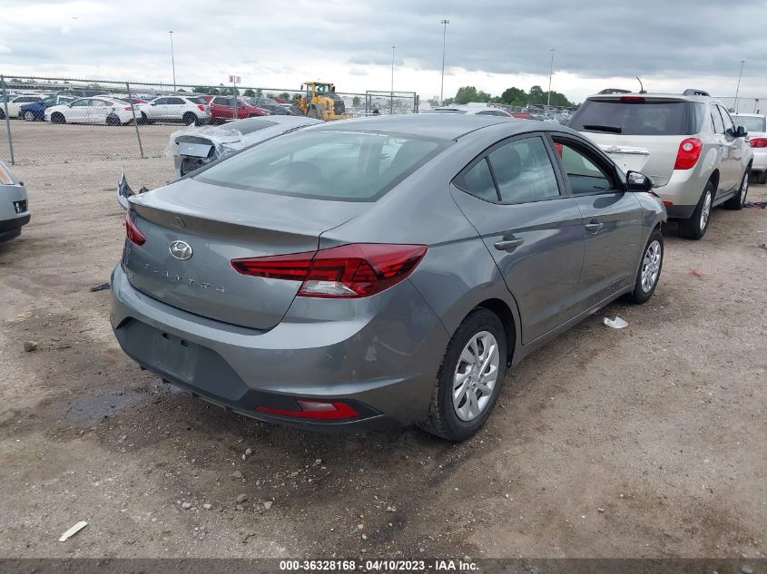 2019 HYUNDAI ELANTRA SE - 5NPD74LFXKH463399