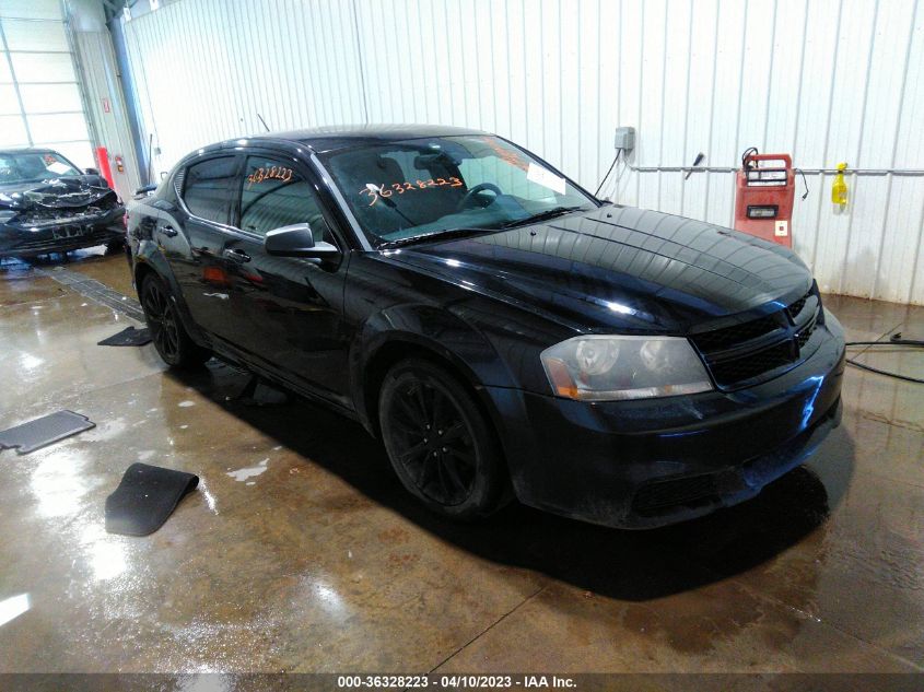 2014 DODGE AVENGER - 1C3CDZAB1EN132608