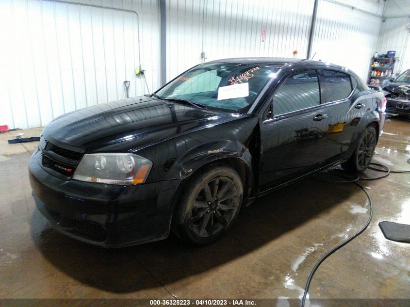 2014 DODGE AVENGER - 1C3CDZAB1EN132608