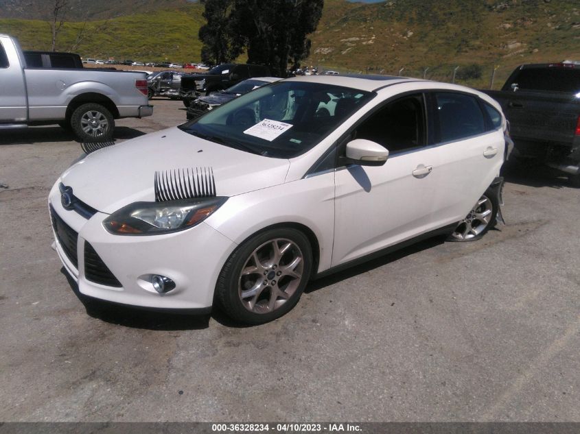 2013 FORD FOCUS TITANIUM - 1FADP3N24DL301437