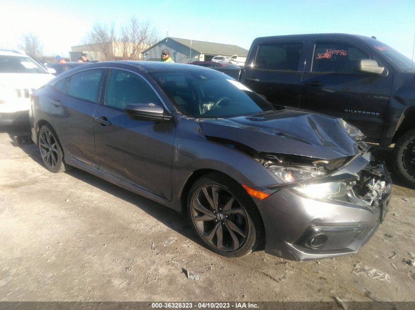2019 HONDA CIVIC SEDAN SPORT - 2HGFC2F8XKH598561
