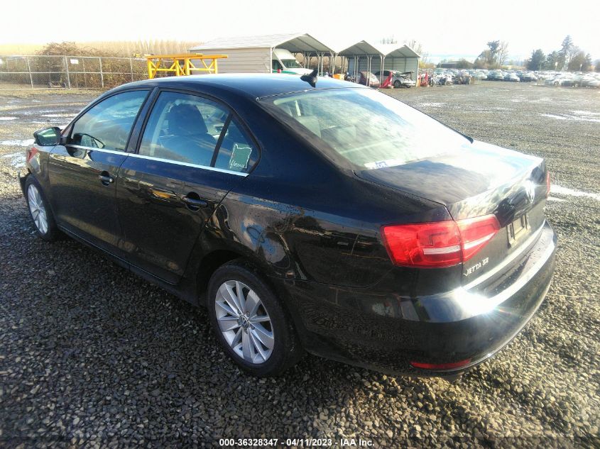 2015 VOLKSWAGEN JETTA SEDAN 2.0L TDI SE - 3VW3A7AJ4FM321293