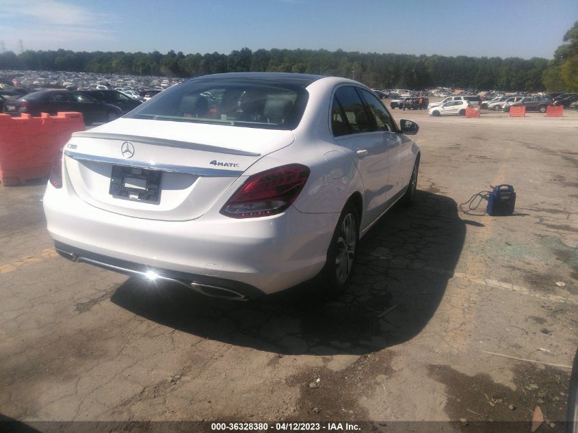 2016 MERCEDES-BENZ C-CLASS C 300 - WDDWF4KB4GR148310