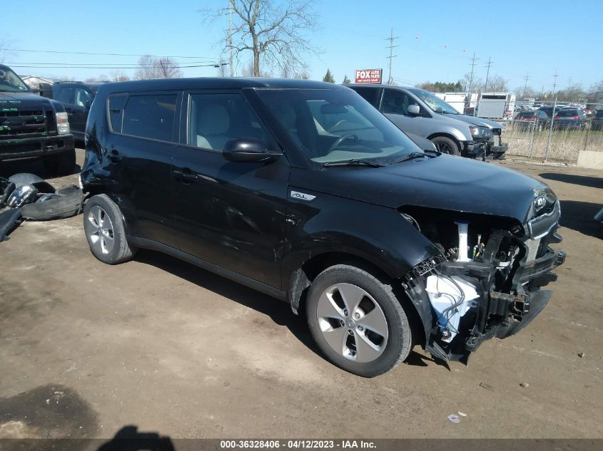 2016 KIA SOUL BASE - KNDJN2A25G7847261