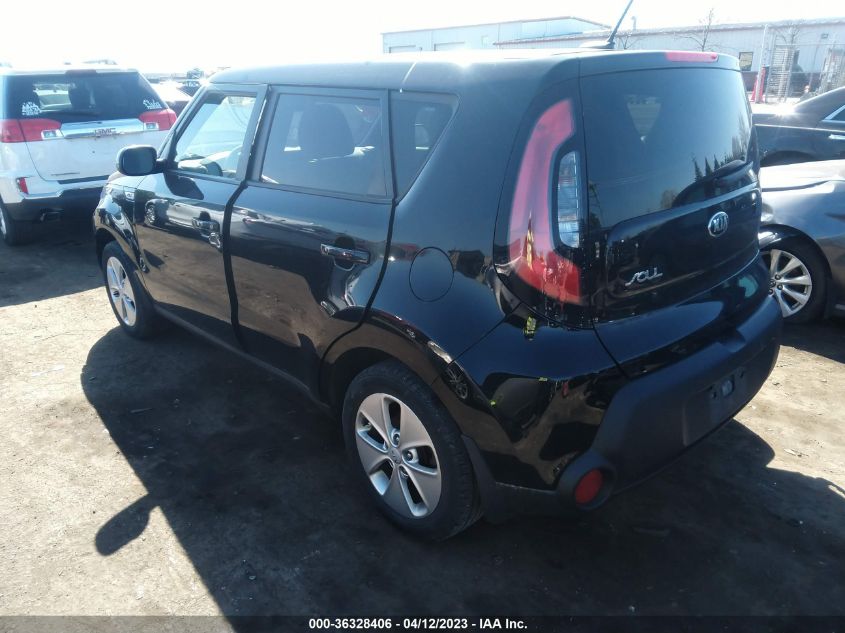 2016 KIA SOUL BASE - KNDJN2A25G7847261