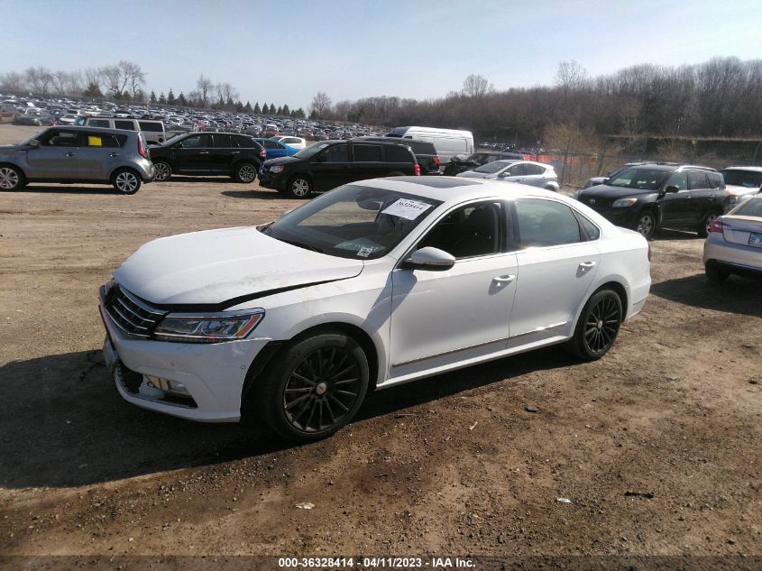 2017 VOLKSWAGEN PASSAT 1.8T SEL PREMIUM - 1VWCT7A38HC039030