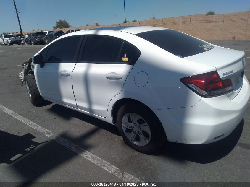 2015 HONDA CIVIC SEDAN LX - 19XFB2F55FE200066