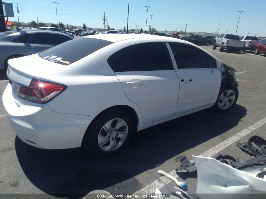 2015 HONDA CIVIC SEDAN LX - 19XFB2F55FE200066