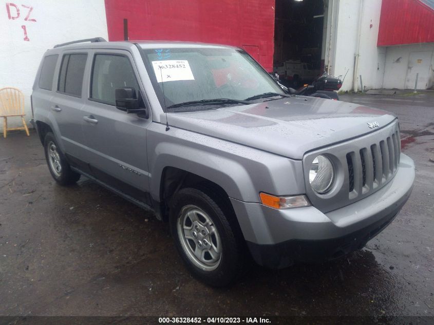 2017 JEEP PATRIOT SPORT - 1C4NJPBA2HD122834