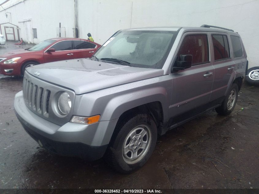 2017 JEEP PATRIOT SPORT - 1C4NJPBA2HD122834