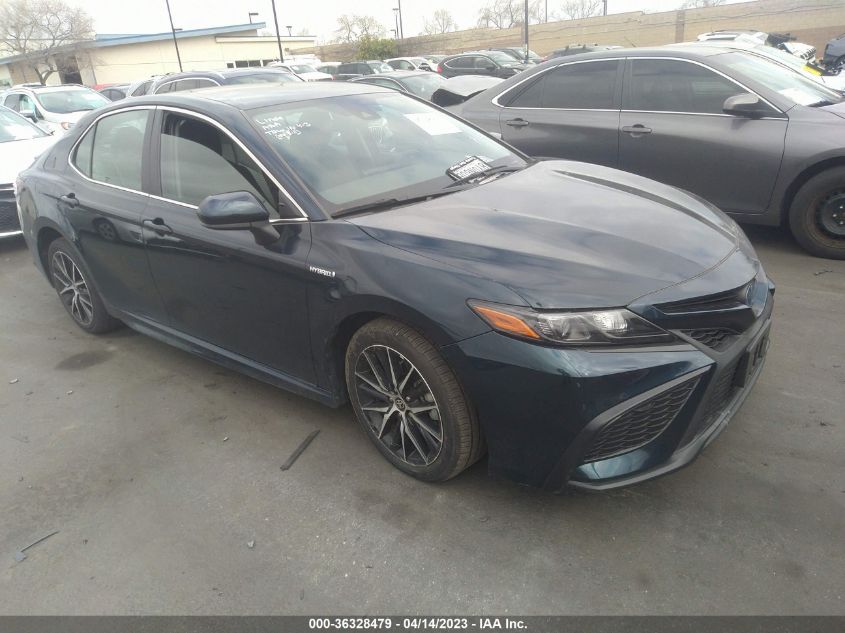 2021 TOYOTA CAMRY HYBRID SE - 4T1G31AKXMU566205