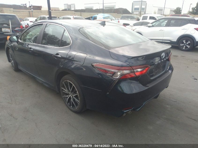 2021 TOYOTA CAMRY HYBRID SE - 4T1G31AKXMU566205