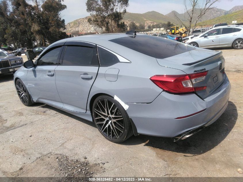 2021 HONDA ACCORD SEDAN SPORT SE - 1HGCV1F45MA114687
