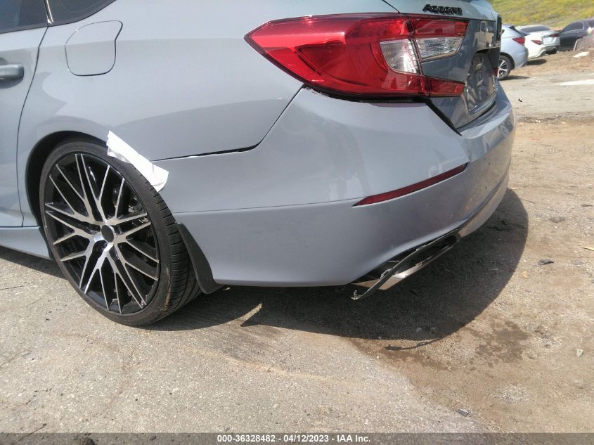 2021 HONDA ACCORD SEDAN SPORT SE - 1HGCV1F45MA114687