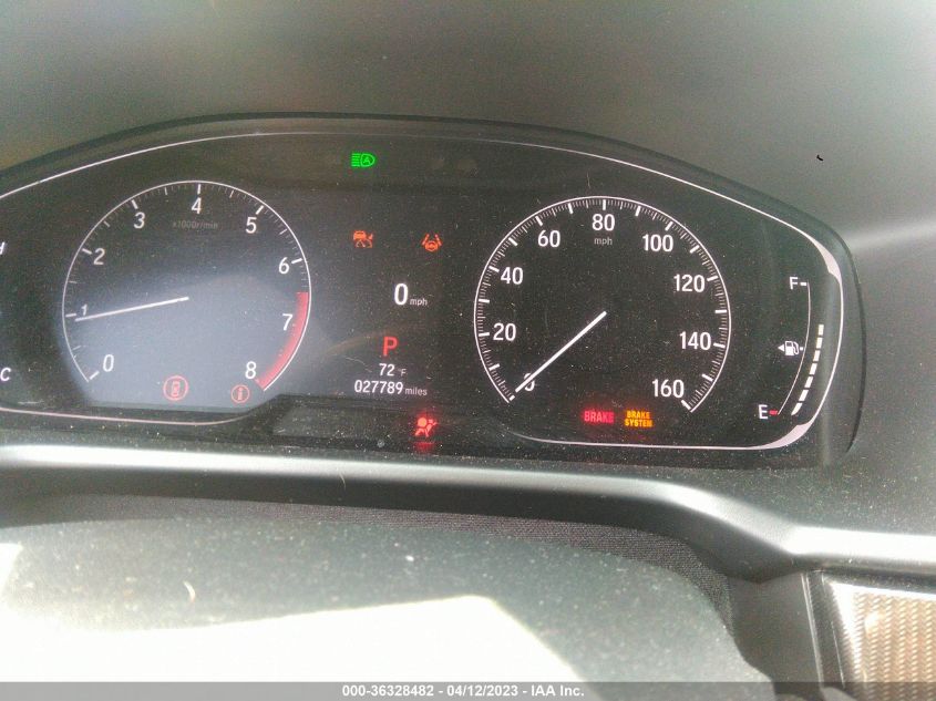 2021 HONDA ACCORD SEDAN SPORT SE - 1HGCV1F45MA114687