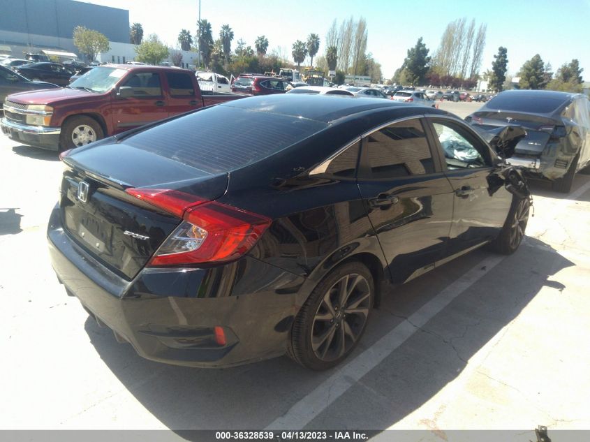 2021 HONDA CIVIC SEDAN SPORT - 2HGFC2F83MH506712