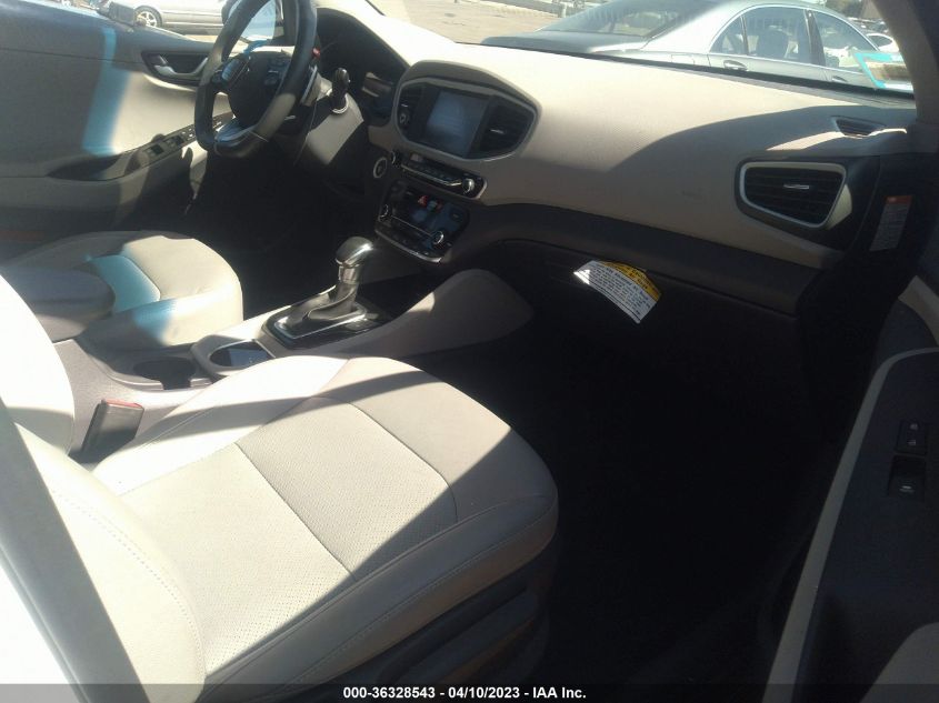 2019 HYUNDAI IONIQ HYBRID LIMITED - KMHC85LC7KU138036