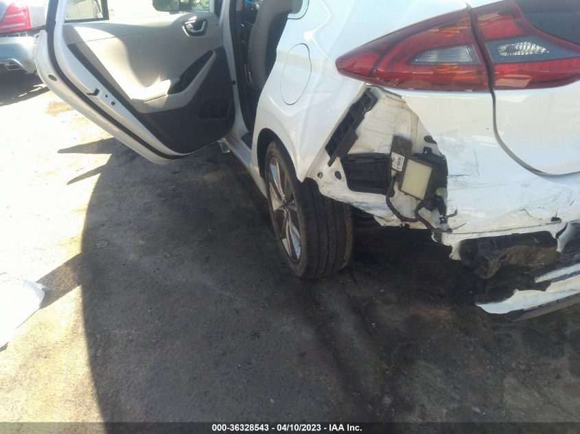 2019 HYUNDAI IONIQ HYBRID LIMITED - KMHC85LC7KU138036