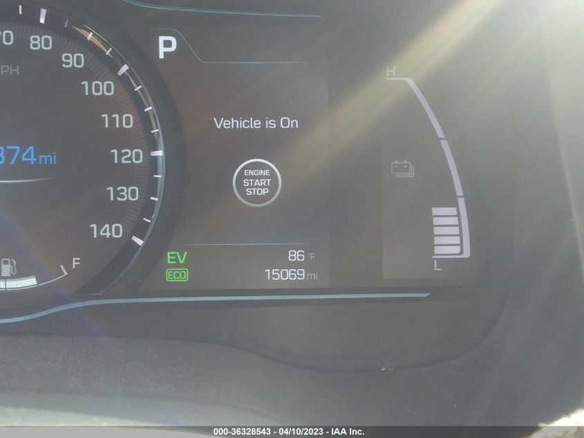 2019 HYUNDAI IONIQ HYBRID LIMITED - KMHC85LC7KU138036