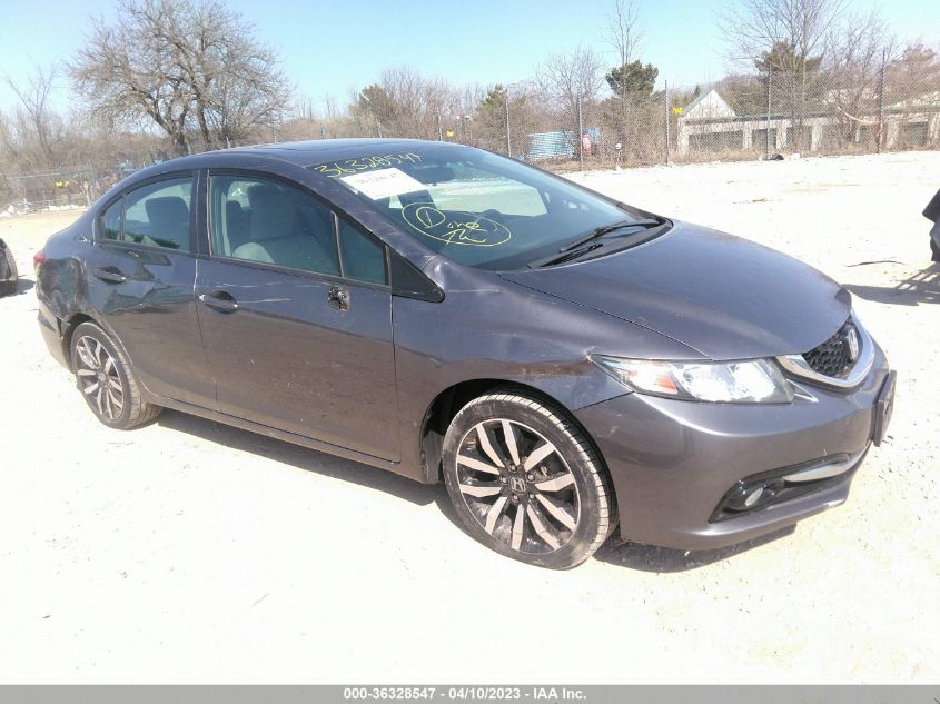 2014 HONDA CIVIC SEDAN EX-L - 19XFB2F99EE257193