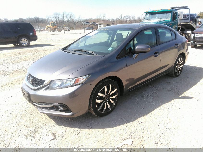 2014 HONDA CIVIC SEDAN EX-L - 19XFB2F99EE257193