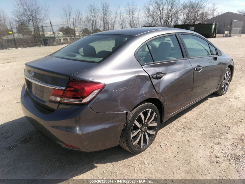 2014 HONDA CIVIC SEDAN EX-L - 19XFB2F99EE257193