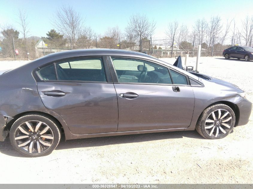 2014 HONDA CIVIC SEDAN EX-L - 19XFB2F99EE257193