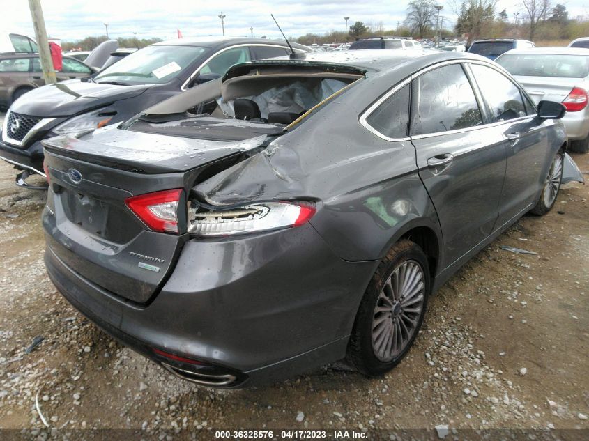 2014 FORD FUSION TITANIUM - 3FA6P0K98ER344724