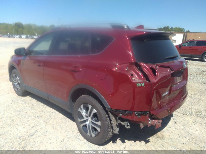 2018 TOYOTA RAV4 LE - 2T3ZFREV2JW504609