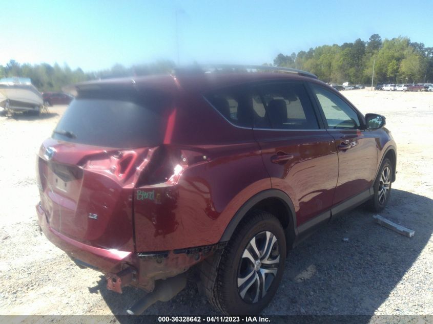 2018 TOYOTA RAV4 LE - 2T3ZFREV2JW504609
