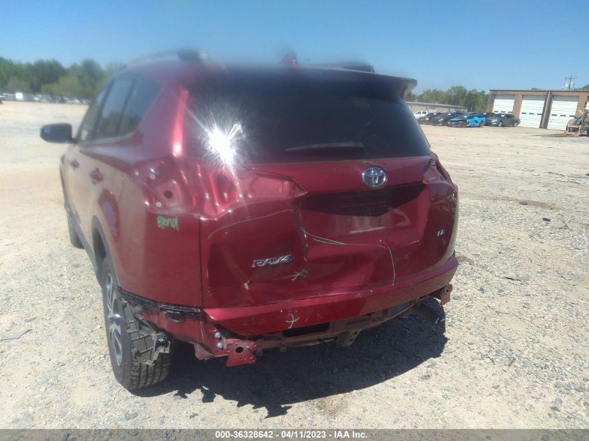 2018 TOYOTA RAV4 LE - 2T3ZFREV2JW504609