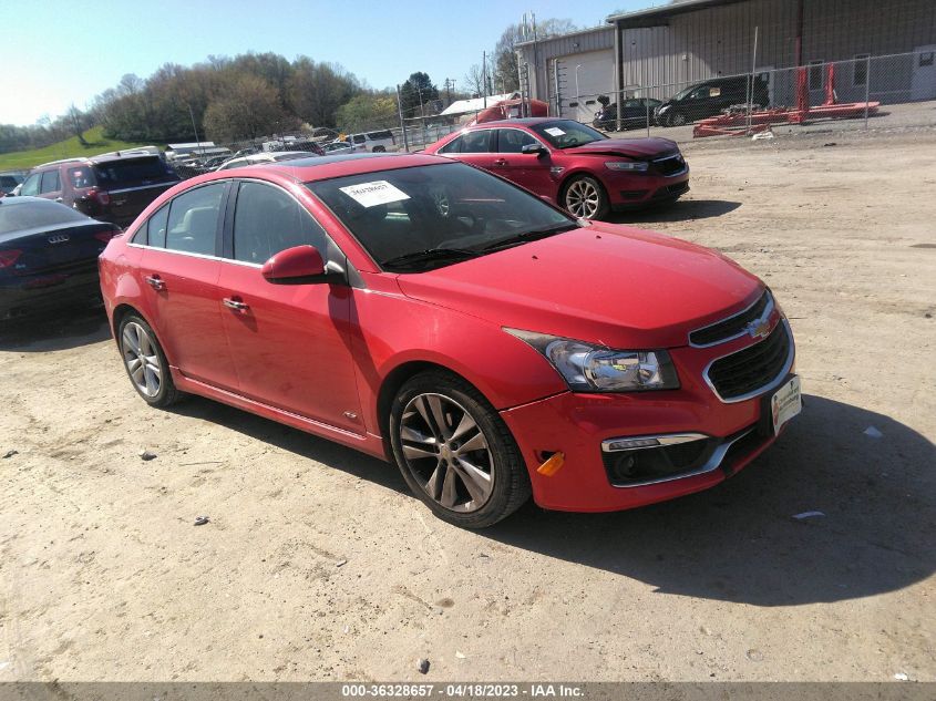 2015 CHEVROLET CRUZE LTZ - 1G1PG5SB1F7232072