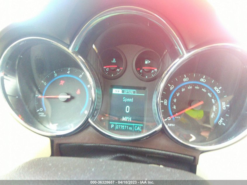 2015 CHEVROLET CRUZE LTZ - 1G1PG5SB1F7232072
