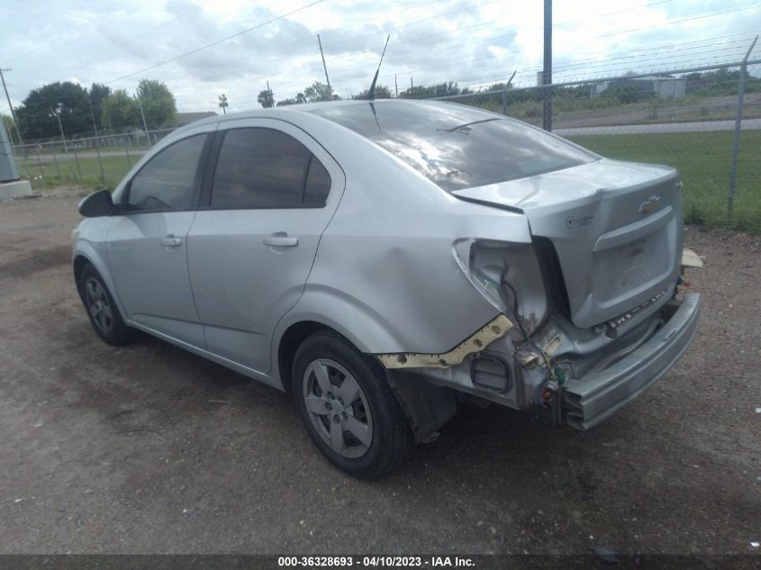 2013 CHEVROLET SONIC LS - 1G1JA5SHXD4198918