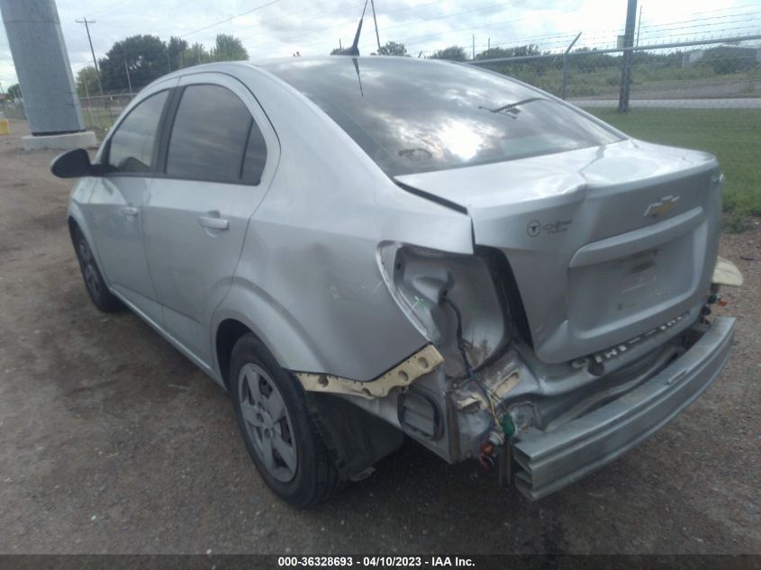 2013 CHEVROLET SONIC LS - 1G1JA5SHXD4198918