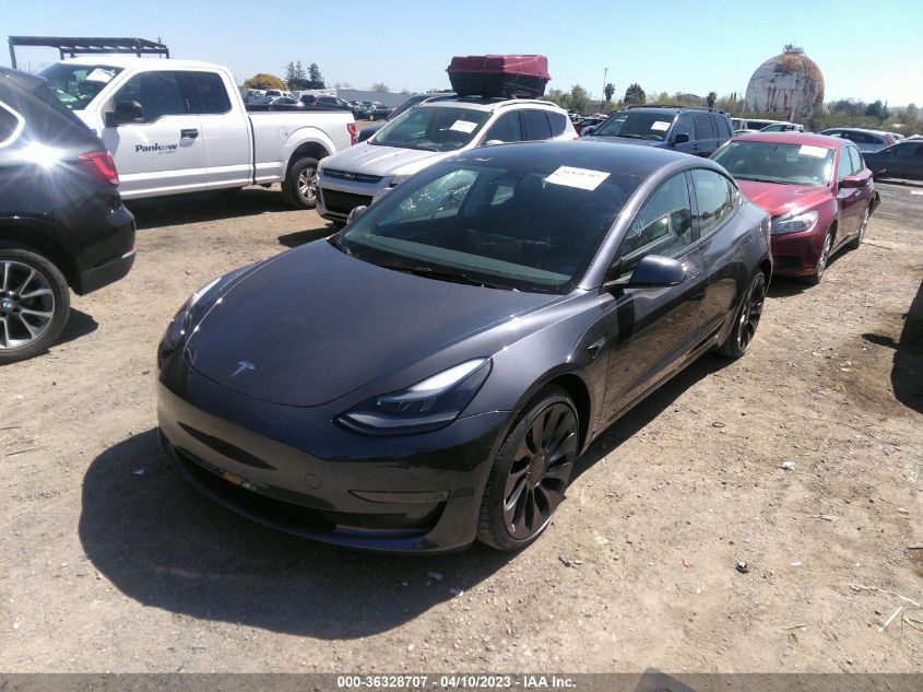 2023 TESLA MODEL 3 PERFORMANCE - 5YJ3E1EC5PF461293