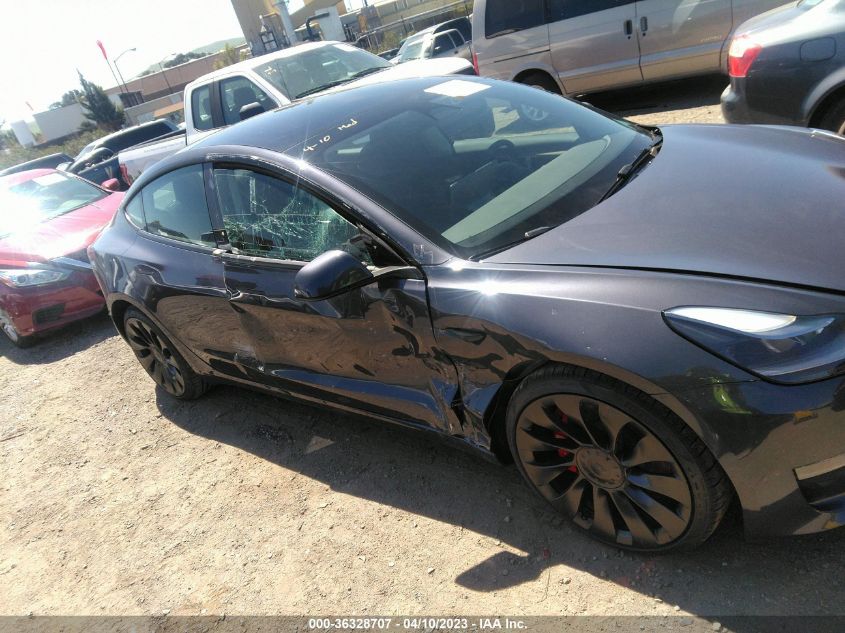 2023 TESLA MODEL 3 PERFORMANCE - 5YJ3E1EC5PF461293
