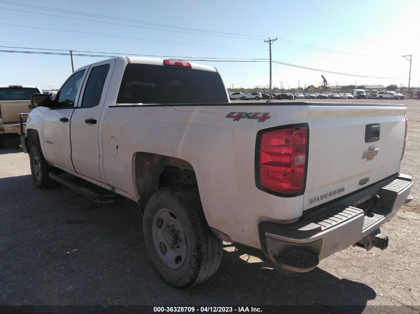 2017 CHEVROLET SILVERADO 2500HD WORK TRUCK - 1GC2KUEG1HZ245025