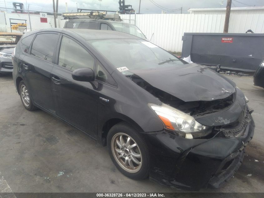 2015 TOYOTA PRIUS V TWO/FIVE/THREE/FOUR - JTDZN3EU1FJ019746