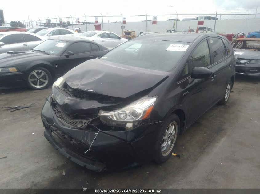 2015 TOYOTA PRIUS V TWO/FIVE/THREE/FOUR - JTDZN3EU1FJ019746