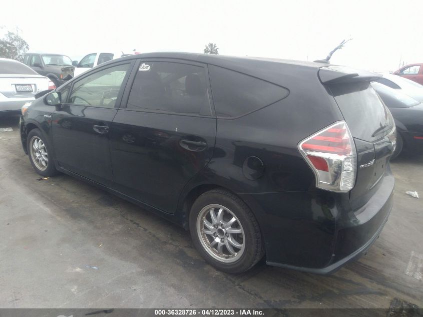 2015 TOYOTA PRIUS V TWO/FIVE/THREE/FOUR - JTDZN3EU1FJ019746