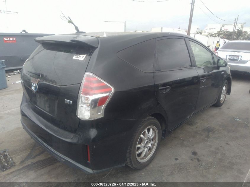 2015 TOYOTA PRIUS V TWO/FIVE/THREE/FOUR - JTDZN3EU1FJ019746