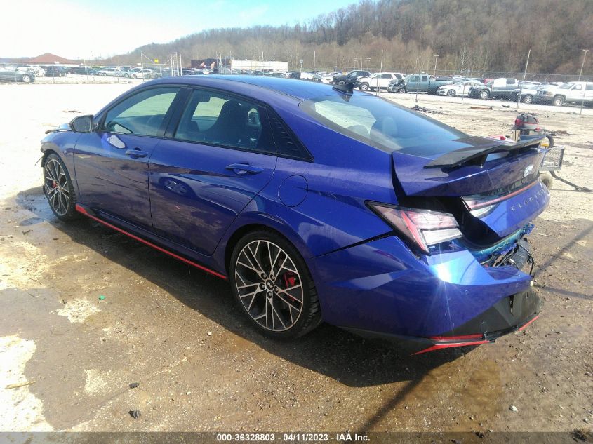2023 HYUNDAI ELANTRA N KMHLW4AK1PU010747
