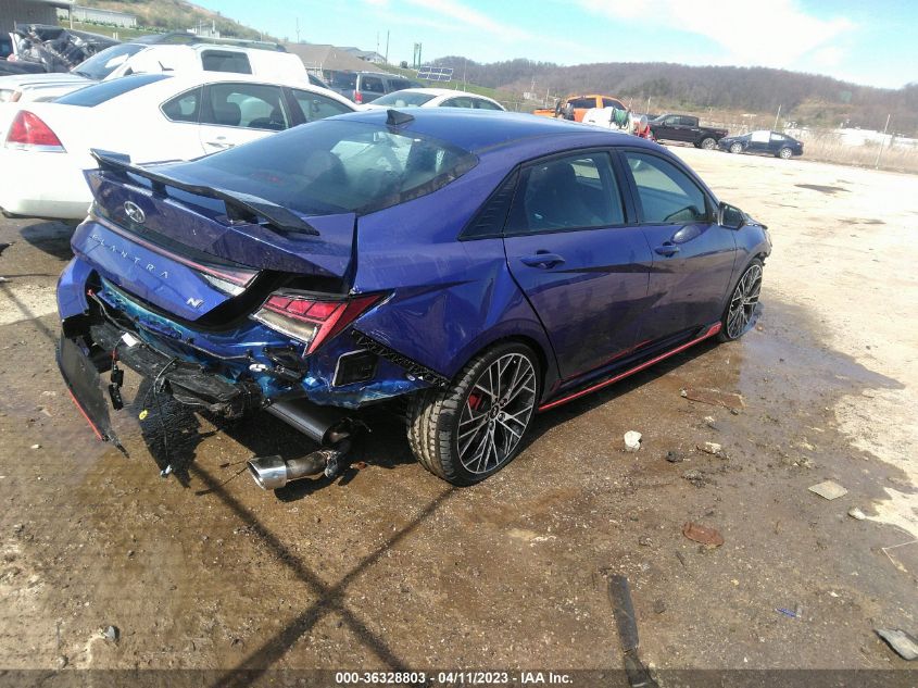 2023 HYUNDAI ELANTRA N KMHLW4AK1PU010747