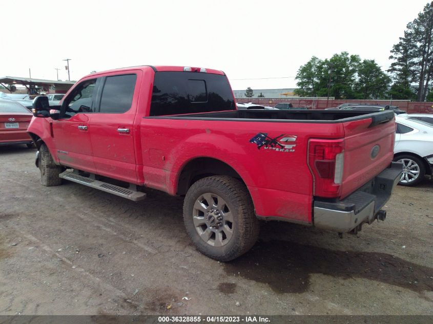 2019 FORD SUPER DUTY F-250 SRW XL/XLT/LARIAT - 1FT7W2BT8KEC50303