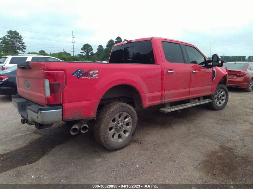 2019 FORD SUPER DUTY F-250 SRW XL/XLT/LARIAT - 1FT7W2BT8KEC50303