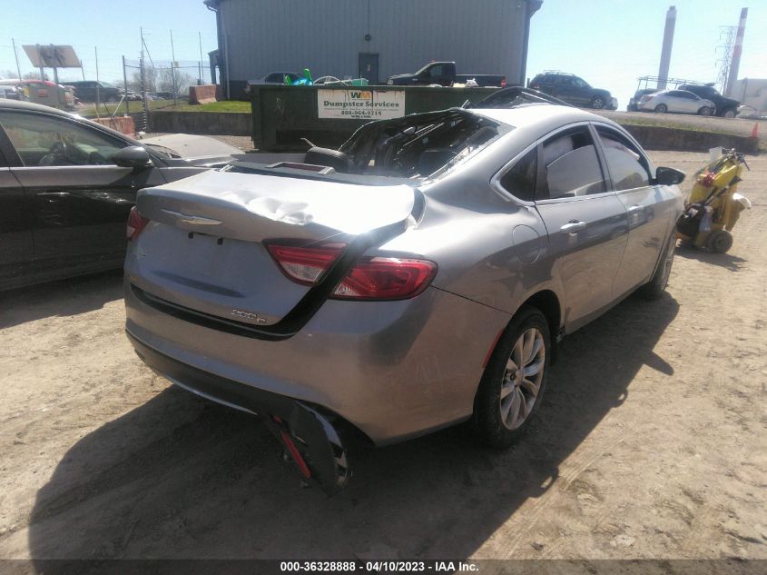 2015 CHRYSLER 200 C - 1C3CCCCG5FN610989