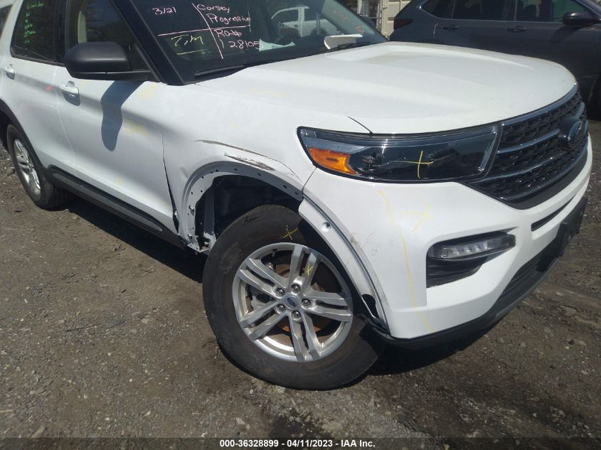 2021 FORD EXPLORER XLT - 1FMSK8DH1MGC39440