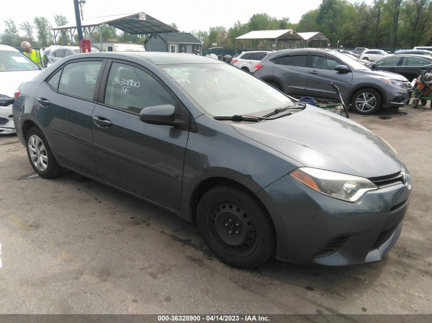 2014 TOYOTA COROLLA L/LE/S/S PLUS/LE PLUS - 2T1BURHE6EC226204