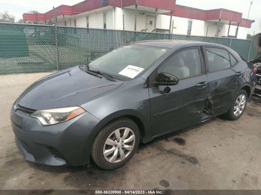 2014 TOYOTA COROLLA L/LE/S/S PLUS/LE PLUS - 2T1BURHE6EC226204